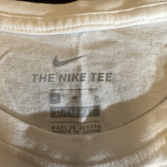 Nike White “Just Do It” Tank Top Size Medium - Picture 2 of 7
